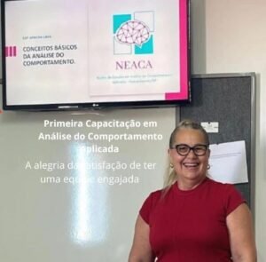 Primeira Capacitação em Análise do Comportamento Aplicada no NEACA - 2023